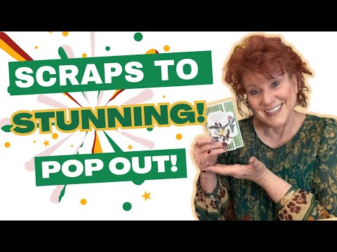 Видео: Превратите обрезки бумаги в потрясающие объемные открытки!