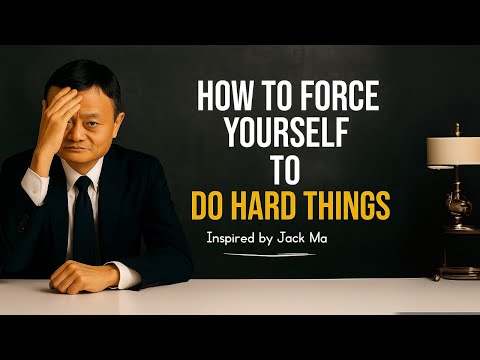 Видео: Как заставить себя делать трудные вещи — по мотивам Джека Ма