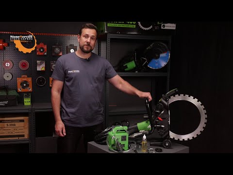 Видео: Обзор электрического кольцереза по бетону Diamaster TITAN-400 400мм 4,0кВт 220В 3600об/мин