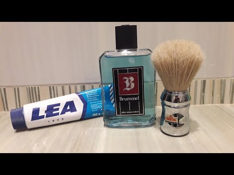 Видео: Бритье. Star razor, Feather blade, Lea shaving cream, Omega 10048, Brummel lotion. Shave review