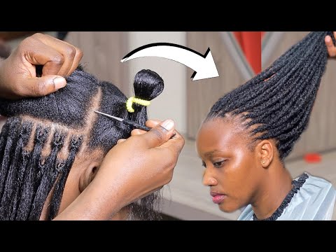 Видео: Я думаю, этот метод может вам помочь, если вы новичок // Подробное описание удлиненных дредов.