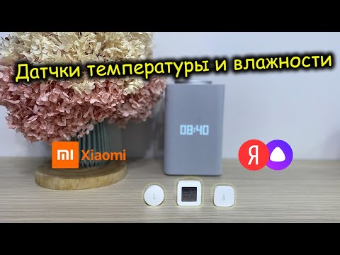 Видео: Датчики температуры и влажности от Яндекс и Xiaomi