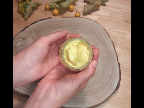 Видео: Быстрый и легкий крем для тела всего из 2 ингредиентов !!!