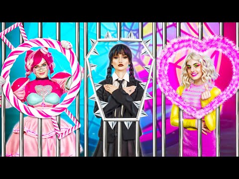 Видео: Уэнсдей Аддамс vs Инид vs Сюзи Снэктайм! Инид пропала