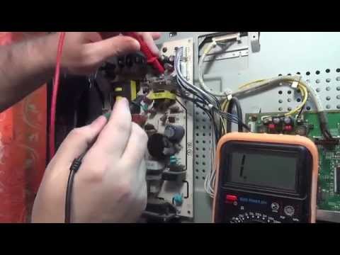 Видео: Ремонт блока питания LCD телевизора