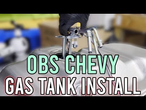 Видео: Замена бензобака и топливного насоса | Chevy K1500 1994 года