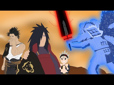 Видео: Если бы Учиха Мадара попал в аниме Чёрный Клевер