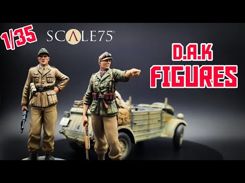 Видео: Покраска фигурок D.A.K. в масштабе 1/35 — масштаб 75