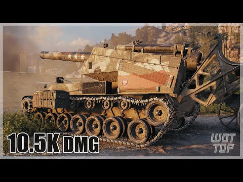 Видео: T92 HMC - 10.5K урона на арте в 2025