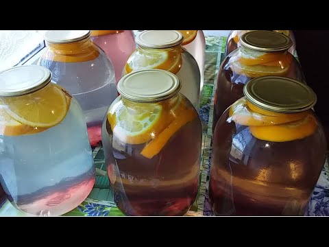 Видео: БЕРЕЗОВЫЙ СОК С АПЕЛЬСИНОМ И КАРКАДЕ НА ЗИМУ // МОИ ПЕРВЫЕ ЗАГОТОВКИ В ЭТОМ ГОДУ // ЖИЗНЬ В ДЕРЕВНЕ