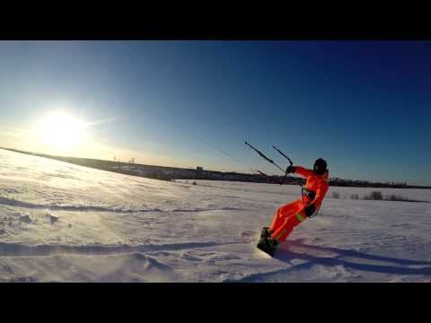 Видео: Сноукайтинг 7 02 2014