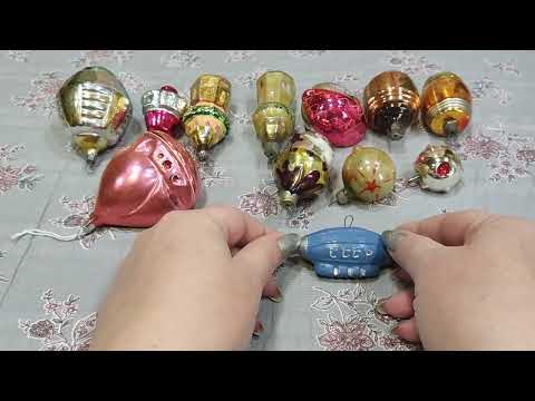 Видео: Выпуск 30 советские ёлочные игрушки 