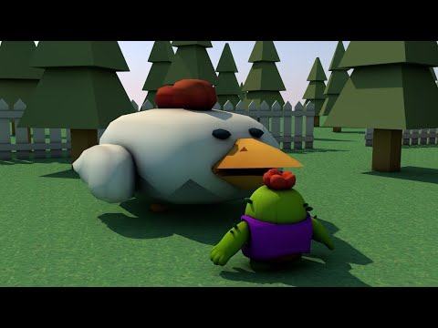 Видео: 😅 БИТБОКС БАТТЛ С КАКТУСОМ - Chicken Gun Shorts