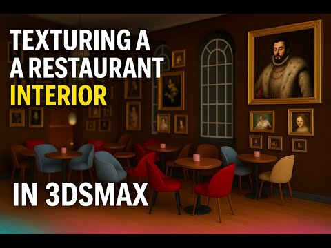 Видео: Как текстурировать интерьер ресторана в 3ds Max шаг за шагом