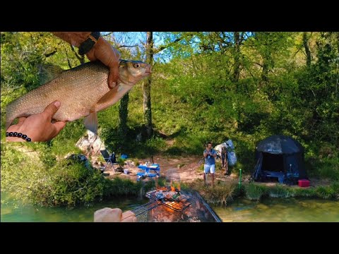 Видео: УТКА НА КОСТРЕ , ВИСКИ, И 7 КГ КРУПНОГО ЛЕЩА !!КЛАССНАЯ РЫБАЛОЧКА💪🎣