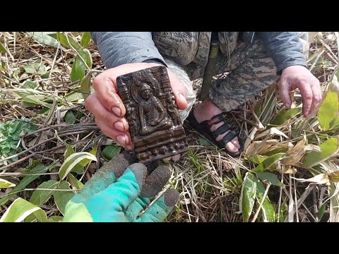 Видео: Четырёхдневный выезд. Буддийская плакетка, Карафуто в бронзе, медь, железо и другое.