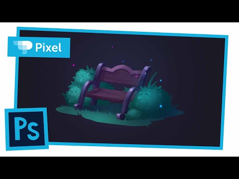 Видео: Рисуем лавочку в Adobe Photoshop (+проверка работ учеников)