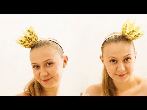 Видео: Корона Канзаши мастер класс / DIY: Kanzashi