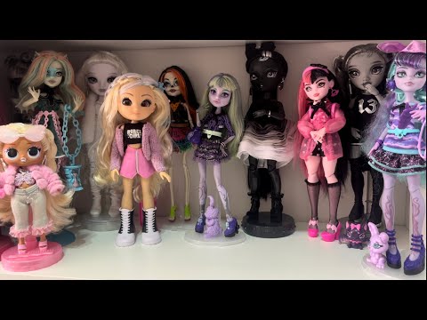 Видео: Моя коллекция Монстр хай и другие бренды // My Monster high collection