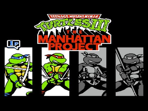 Видео: Черепашки ниндзя 3 Денди, Teenage Mutant Ninja Turtles III NES прохождение