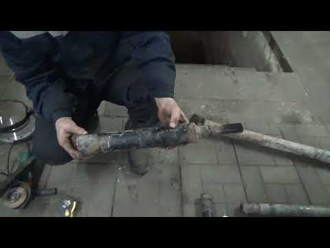 Видео: Сделали кардан на Мерседес 123 с двигателем ВАЗ 21213