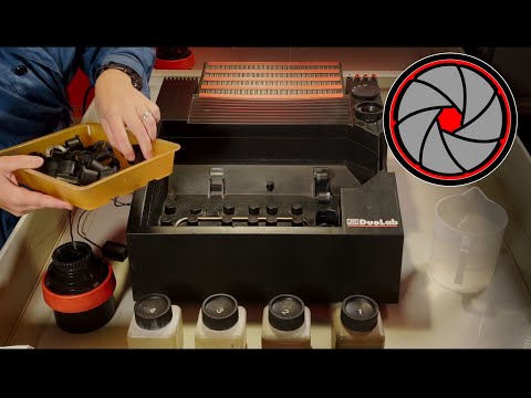 Видео: Jobo DuoLab как пользоваться. Подготовка к работе. Проявка фотопленки по С41. Выпуск 120.