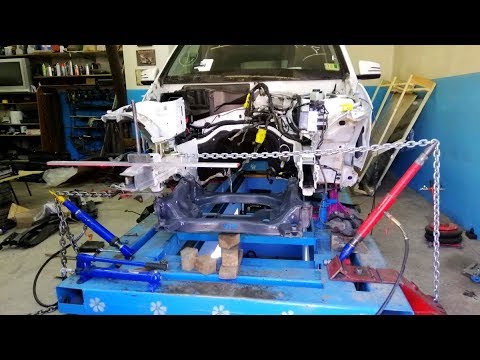 Видео: Mercedes-Benz GLK. Вытяжка кузова и всего остального.