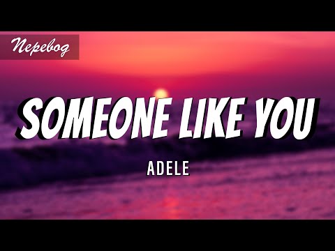 Видео: Adele - Someone like You (Lyrics | текст перевод песни) песня Someone like You