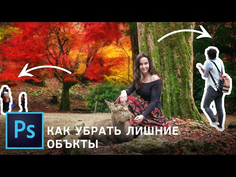 Видео: Как УБРАТЬ ЛИШНИЕ ОБЪЕКТЫ из фотографии в фотошопе. Уроки PHOTOSHOP.