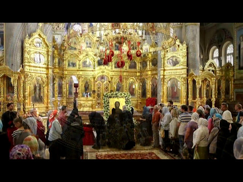 Видео: Встреча Святых мощей и иконы блаженной старицы Софии Клисурской