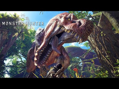 Видео: Поимка АНЬЯНАТа - MONSTER HUNTER WORLD #3