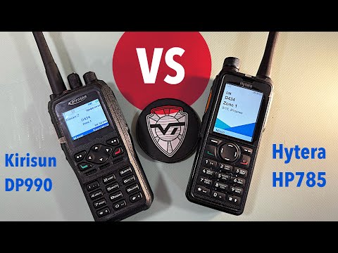 Видео: Сравниваем DMR флагманы Hytera HP785 и Kirisun DP990. Мнение Вива-Телеком