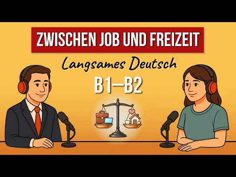 Видео: Работа съедает твою жизнь? Найди баланс! B1-B2