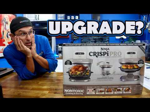 Видео: ОГРОМНОЕ улучшение с аэрофритюрницей Ninja Crispi Pro? | РАСПАКОВКА