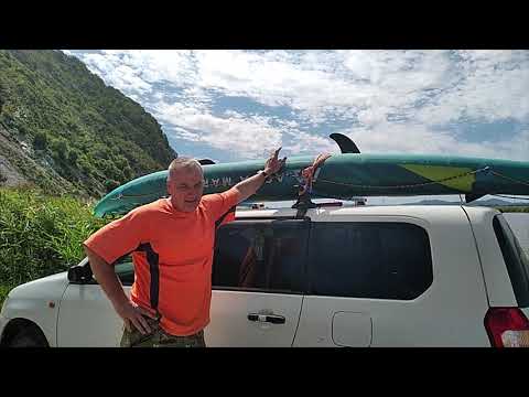 Видео: AQUA MARINA STEAM 412 на волнах и боковой ветер.