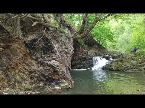 Видео: Борислав 2023: Борисавський водоспад на річці Тисмениця Boryslav waterfall