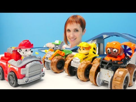 Видео: Щенячий патруль и новая трасса. Игрушки для детей