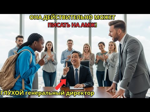Видео: Глухого гостя игнорировали, пока дочь горничной не поговорила с ним на жестах и не заключила сделку