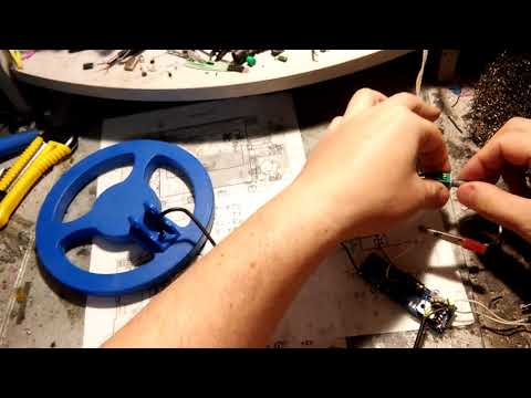 Видео: Делаю дискриминацию импульсному металлоискателю Питон