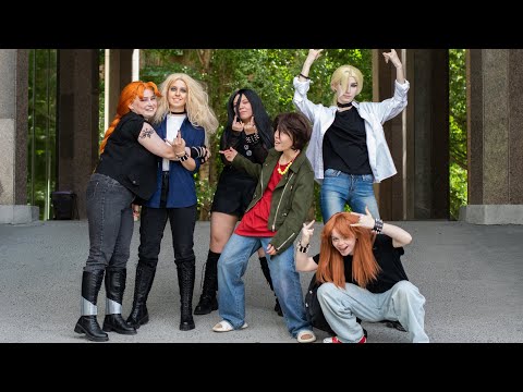 Видео: Metal Family cosplay / Метал Фемели косплей дефиле