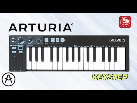 Видео: Arturia Keystep - мини MIDI клавиатура 32 клавиши