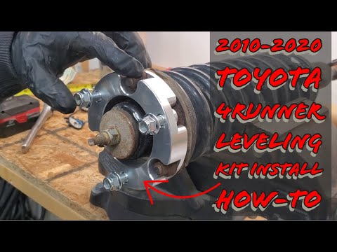 Видео: Как установить комплект для выравнивания/подъема Toyota 4Runner Rough Country 2 дюйма