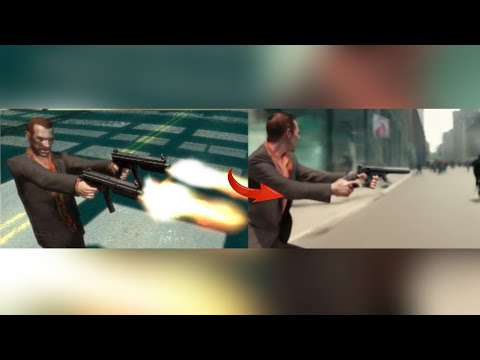 Видео: Нейросеть анимировала скриншоты из GTA 4  [Luma AI]