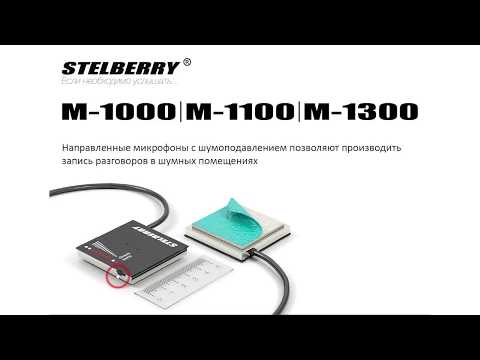 Видео: Микрофоны Stelberry для видеонаблюдения Часть1