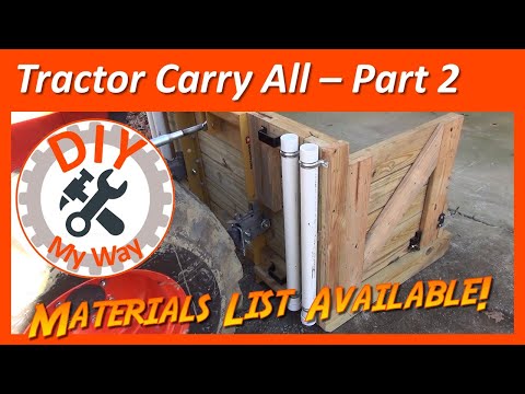 Видео: Универсальный тракторный кейс для моего трактора Kubota L3901 — часть 2 (#17)