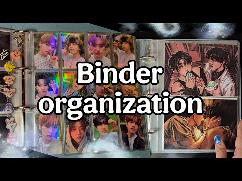 Видео: [d] BINDER ORGANIZATION (ID, ARTS, CARD) § БИНДЕР ОРГАНИЗАЦИЯ (АЙДИ, АРТЫ, КАРТЫ) STRAY KIDS