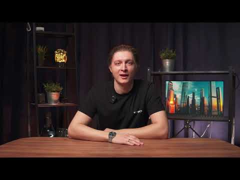 Видео: Модульная коллекция Рейн - Дуб Крафт табачный/Кашемир (Стендмебель)