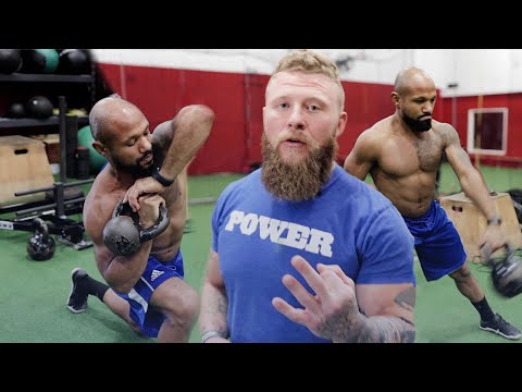 Видео: Три упражнения с гирей для развития вращательной силы и выносливости | Фил Дару