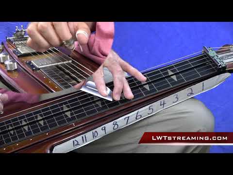 Видео: Игра минорных аккордов в строе Open D — Lap Steel