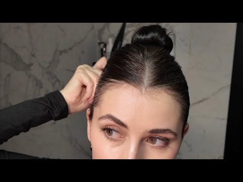 Видео: Делаем гладкий пучок за 8 минут